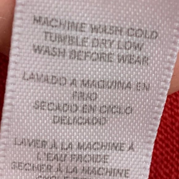 (T146) Alternative Women's V-Neck T-Shirt Red Sz Small, Cap Sleeve - Picture 6 of 7